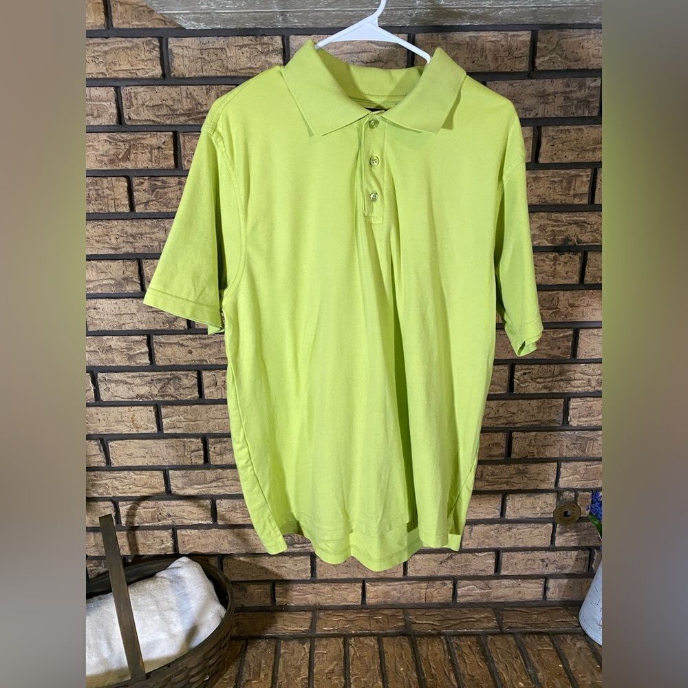 Sherbet‎ green r&r casuals polo